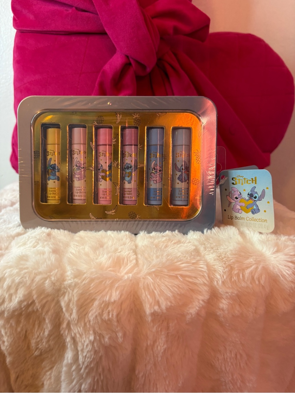 Stitch Crossbody Bag with Lip Balm Set - Picture 5 of 6